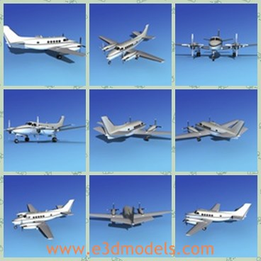 3d Model The C100 Plane Share And Download 3d Models At dmodels Com