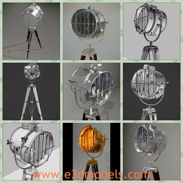 3d Model The Floor Lamp Share And Download 3d Models At