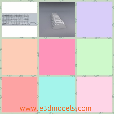 3d model a heavy structural beam - This is a 3d model of the heavy structural beam,which is large and heavy.The model is uncommon in the daily life.
