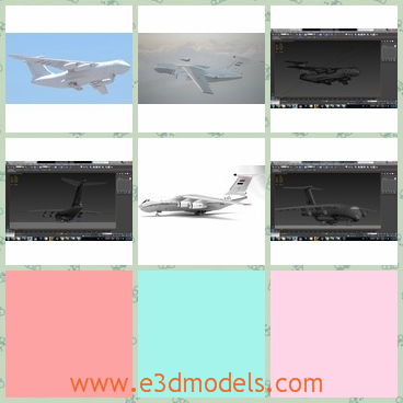 3d model the air force plane - This is a 3d model of the air force plane,which is flying in the air and the plane is the product of Iraqi.