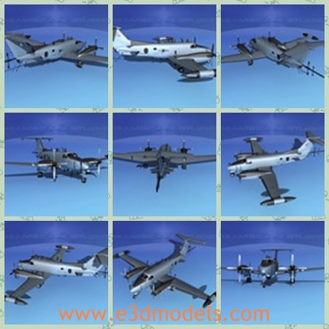3d model the aircraft in the army - This is a 3d model of the aircraft in the army,which is equipped with dual EFIS, ASE/ACS avionics systems. The ASE suite included the AN/APR-39 radar warning system and various countermeasures, chafe and flare systems.