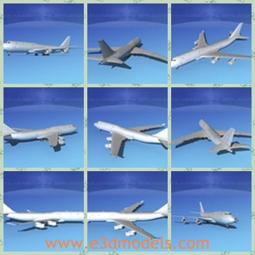 3d model the aircraft of Boeing - This is a 3d model of the plane of Boeing,which includes fully glass cockpits and spacious and luxurious interiors.