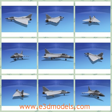 3d model the aircraft of Tejas - This is a 3d model of the aircraft of Tejas,which is large and used in military.The model is a tailless, compound delta-wing design to be powered by a single engine.