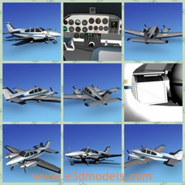 3d model the airplane - This is a 3d model of the airplane,which can cost more than 1 million dollars. It is as expensive to operate as it is to buy.