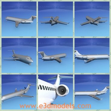 3d model the airplane ARj-21-700 - This is a 3d model of the airplane ARL-21-700,which was a key part of China