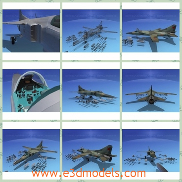 3d model the airplane of Soviet - This is a 3d model of the airplane of Soviet,which is made in China and the model is used largely in the war.