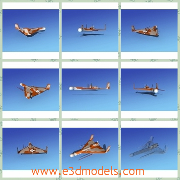 3d model the attacker named HAPPY - This is a 3d model of the attacker named HAPPY,which is the weapon in the army and HARPY is in production, is already operationed with several nations Air Forces.