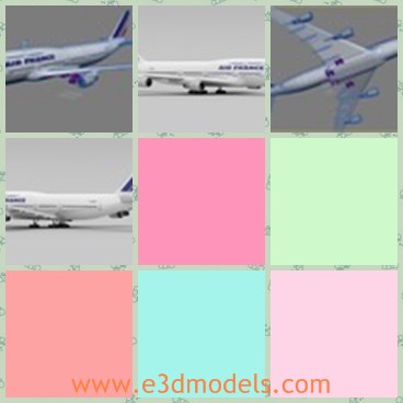 3d model the Boeing plane - This is a 3d model of the Boeing plane,which is elegant and great in the world.
