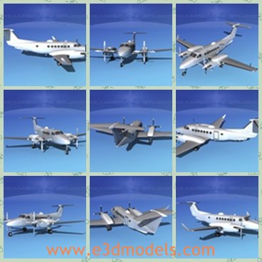 3d model the dreamplane - This is a 3d model of the dreamplane,which is operated by the United States Air Force. 8 King Air 350s and 29 King Air 350ERs were modified for this mission. These aircraft were used extensively in the Iraq and Afghanistan Wars.