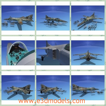 3d model the fighter in the army - This is a 3d model of the fighter in the army,which is large and dangerous.The model is the automatic one.