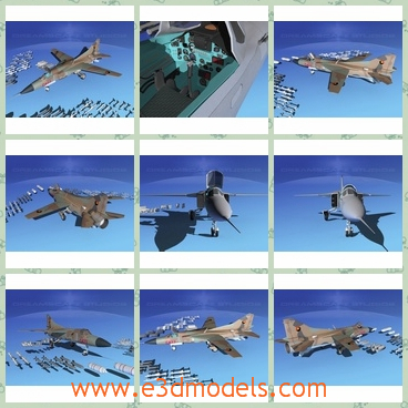 3d model the flogger in the military - This is a 3d model about the flogger in the military,which is the necessary weapon in the army.The model is he first VVS fighter to feature look-down/shoot-down capabilities.