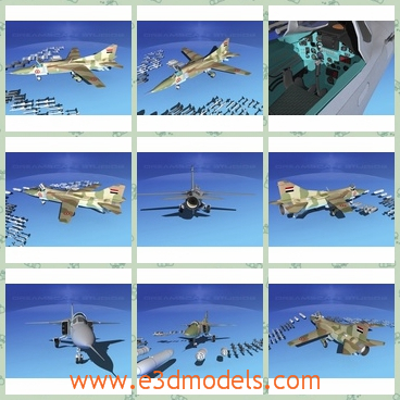 3d model the jet in the army - This is a 3d model of the jet in the army,whihc is the most dangerous weapon in Libya.