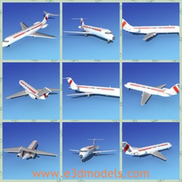 3d model the plane - This is a 3d model of the plane,which was built in large numbers from 1970 through 1986.Over 260 were built and many are still flying.