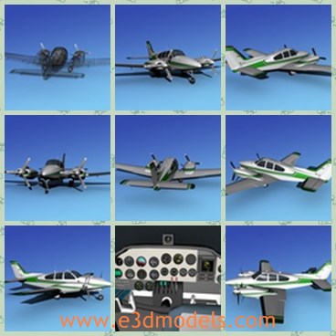 3d model the plane - This is a 3d model of the new plane,which can cost more than 1 million dollars. It is as expensive to operate as it is to buy.
