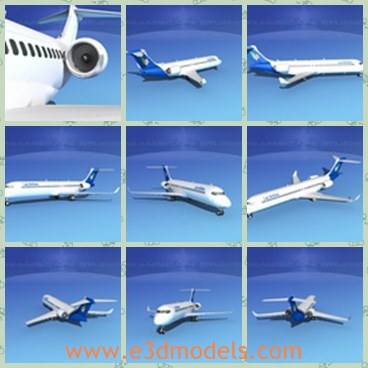 3d model the plane - This is a 3d model of the plane,which development of the ACAC consortium. It is a regional airliner capable of seating 78 to 90 passengers and 2 cockpit crew.