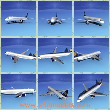 3d model the plane - This is a 3d model of the plane,which is expected that the first flight will take place in 2014 and deliveries to the airlines will begin in 2016.