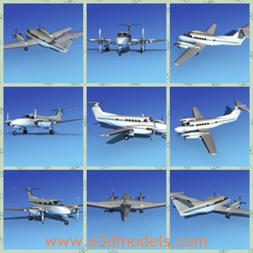 3d model the plane C200GT - This is a 3d model of the plane C200GT,which is made for the business way.The plane included space for more seating that the earlier 90 models.