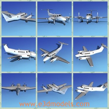 3d model the plane for business - This is a 3d model of the plane for business,which is white and  was dropped in the 1990s.
