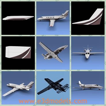 3d model the plane for business - This is a 3d model of the plane for business,which pivoted wheels and merged,but you can unlink it if you like.Textures were created with inkscape vector editor.