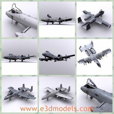 3d model the plane in the air force - This is a 3d model of the plane in the air force,which is the most powerful fighter in Iraq army.