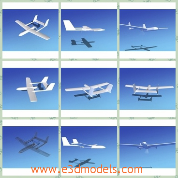 3d model the plane in white - This is a 3d model of the plane in white,which was was first developed at the peak of the Iran-Iraq war. Four prototypes were built in 1981 and were initially put into service to monitor the enemy lines.