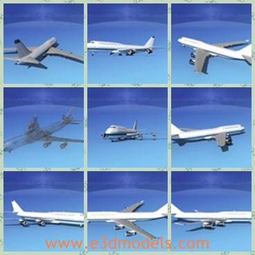 3d model the plane of Boeing - THis is a 3d model of the plane of Boeing,which is large and safe.The model has been produced for several years.