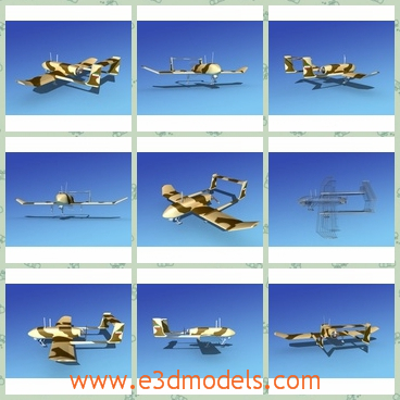 3d model the plane of Iran - This is a 3d model of the plane of Iran,which  was first developed at the peak of the Iran-Iraq war. Four prototypes were built in 1981 and were initially put into service to monitor the enemy lines.