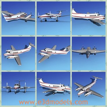 3d model the plane VIP memers - This is a 3d model of the plane for VIP members,which is made for the business purposes.The  C-200 was produced with good quality.