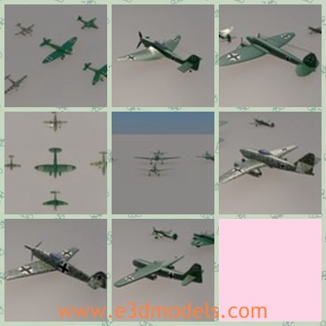 3d model the planes - Thi is a 3d model of the planes,which is made in Germany and then spreaded in other countries.