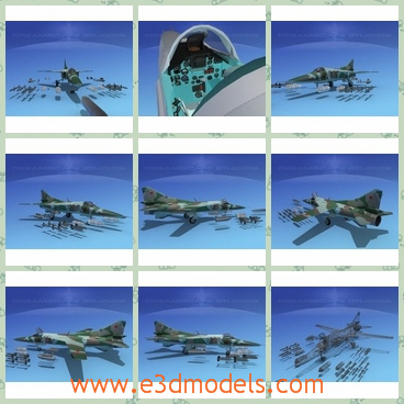 3d model the russian fighter - This is a 3d model of the Russian fighter,which is a useful weapon in the war and the jet is made popular in the World War Two.