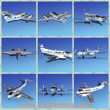 3d model the US plane - This is a 3d model of the US plane,which is the model made in America with good quality.The model was a stock off with spacious room.