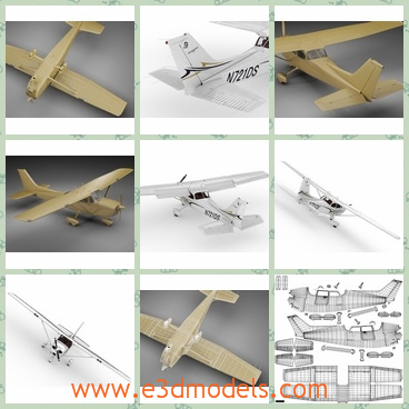 3d model the wooden aircraft - This is a 3d model of the woodek aircraft,ehich was made for the private use and the the engine of the plane is the same as the real one.