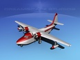 3d model the airplane