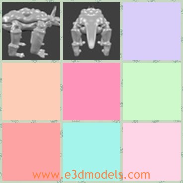 3d model the turtle - This is a 3d model of the turtle,which is made of plastic materials.The model is made according to real models.