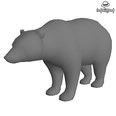 3d model the bear