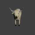 3d model the cow