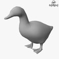 3d model the duck