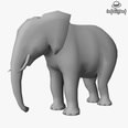 3d model the elephant