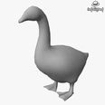3d model the goose