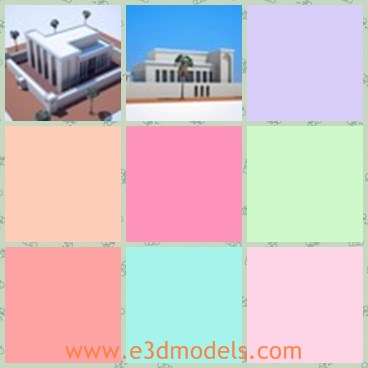 3d model the Arabic house - This is a 3d model of the Arabic house,which is made in the middle east as the most luxury building there.