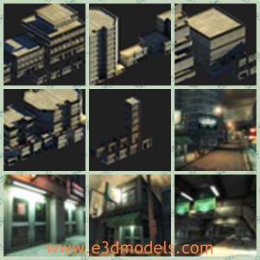 3d model the building in the city - This is a 3d model of the building in the city,which is high and modern.Things get even more tricky when developing for mobile devices. This is where the Urban Construction Kit comes in.