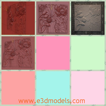 3d model the Chinese decorations - This is a 3d model of the Chinese decorations,which is charming and attractive.