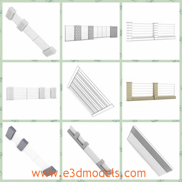 3d model the collection of mental rays - This is a 3d model of the collection of mental rays,which are solid and stable.This model is easily connect with each other.