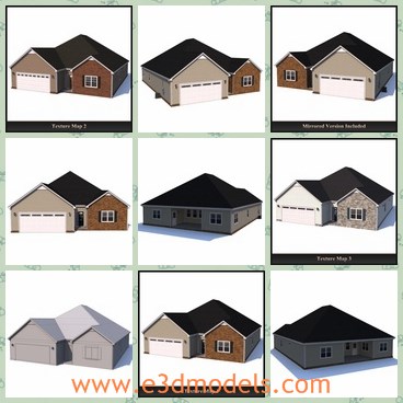3d model the garage - This is a 3d model of the garage,which is perfect for storing the goods and made with high quality.