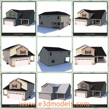 3d model the house 22 - This is a 3d model of the house 22,which is specious and built for storing goods of industries.