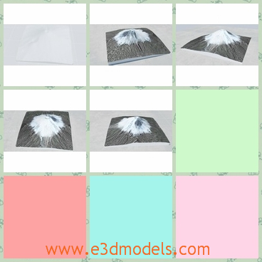 3d model the mountain Fuji - This is a 3d model of the mountain Fuji,which is the famous mountain in Japan and the it is the landmark of the country.