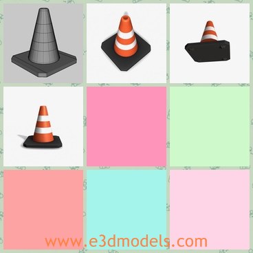 3d model the traffic sign - This is a 3d model of the traffic sing,which is obvious and common on the road.