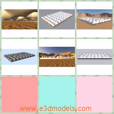 3d model the white tent - This is a 3d model of the white tent,which is large and practical.All colors can be easily modified.