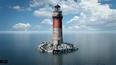 3d model of a lighthouse