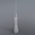 3d model the antenna looks like a tower